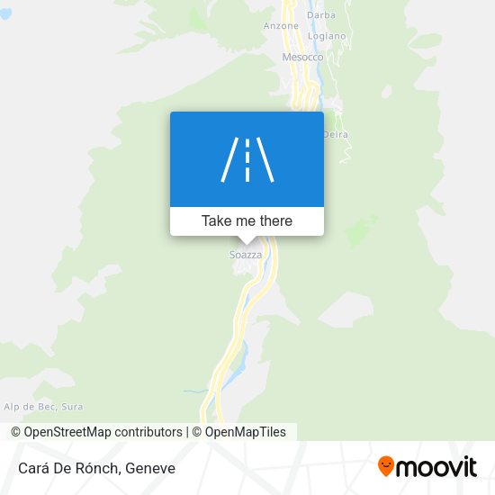 Cará De Rónch map