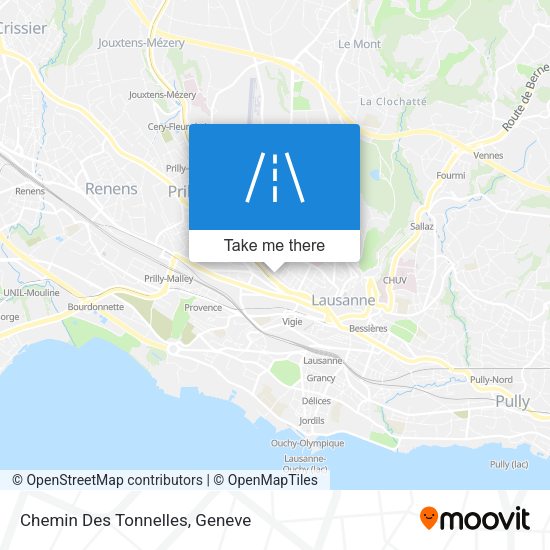 Chemin Des Tonnelles map