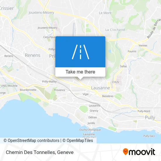 Chemin Des Tonnelles map