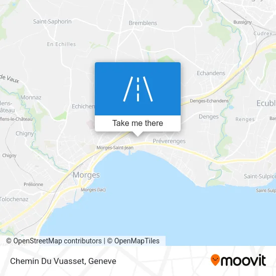 Chemin Du Vuasset map