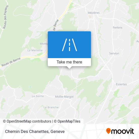 Chemin Des Chanettes map