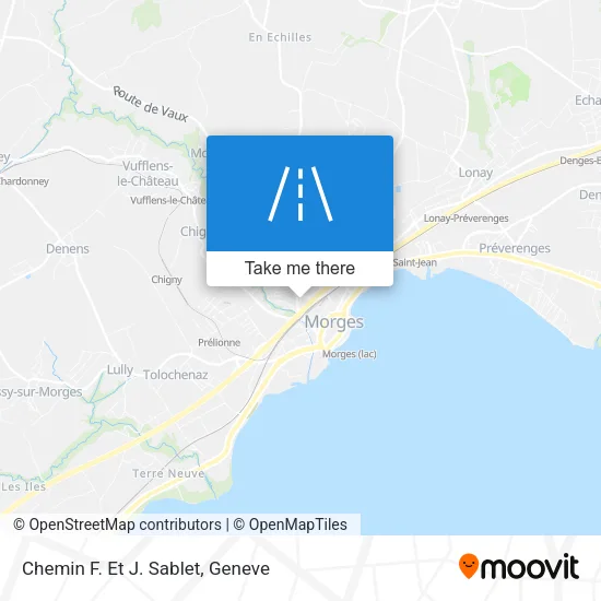 Chemin F. Et J. Sablet map