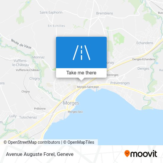 Avenue Auguste Forel map