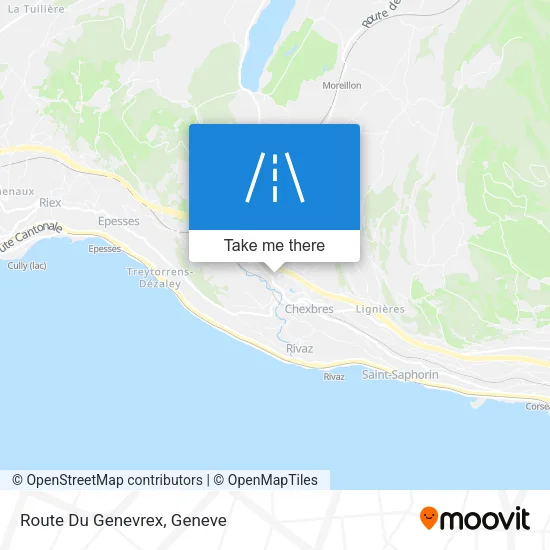 Route Du Genevrex map
