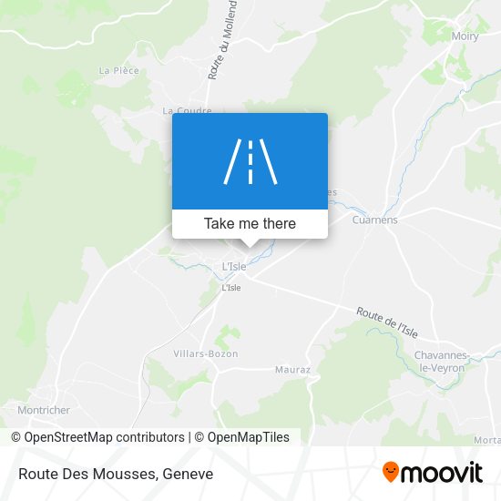 Route Des Mousses map