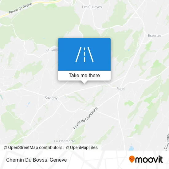 Chemin Du Bossu map