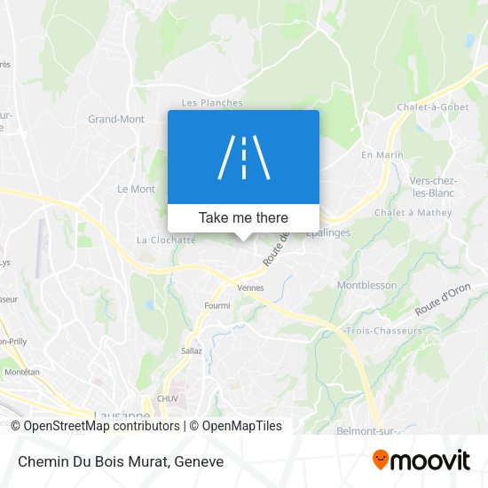 Chemin Du Bois Murat map