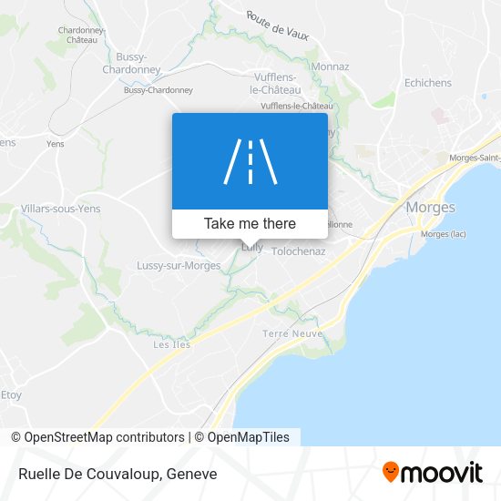 Ruelle De Couvaloup map