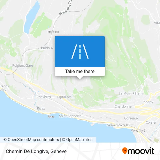 Chemin De Longive map