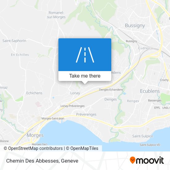 Chemin Des Abbesses map