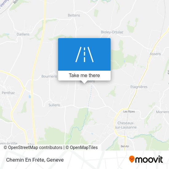 Chemin En Fréte map