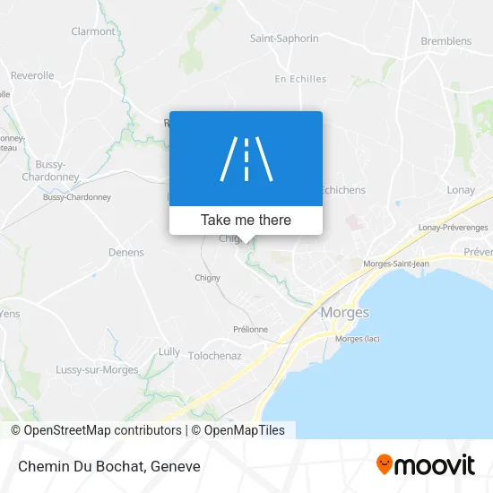 Chemin Du Bochat plan