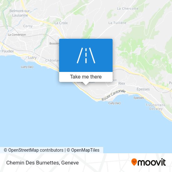 Chemin Des Burnettes map