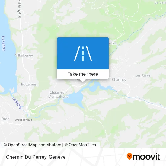 Chemin Du Perrey map