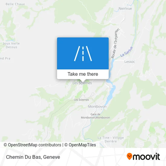 Chemin Du Bas map