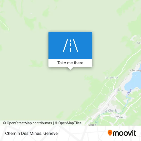 Chemin Des Mines map