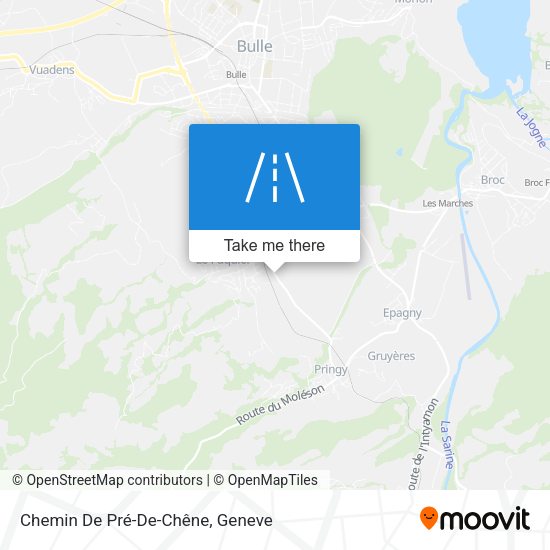 Chemin De Pré-De-Chêne map