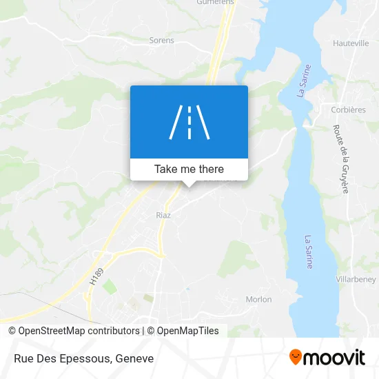 Rue Des Epessous map