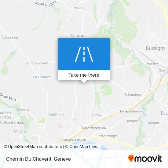 Chemin Du Chavent map