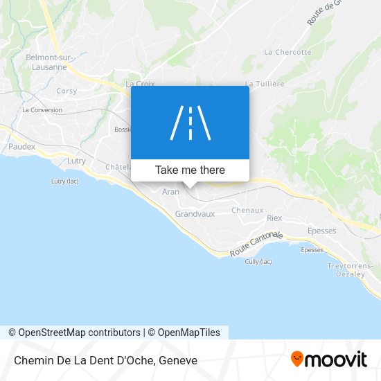 Chemin De La Dent D'Oche map