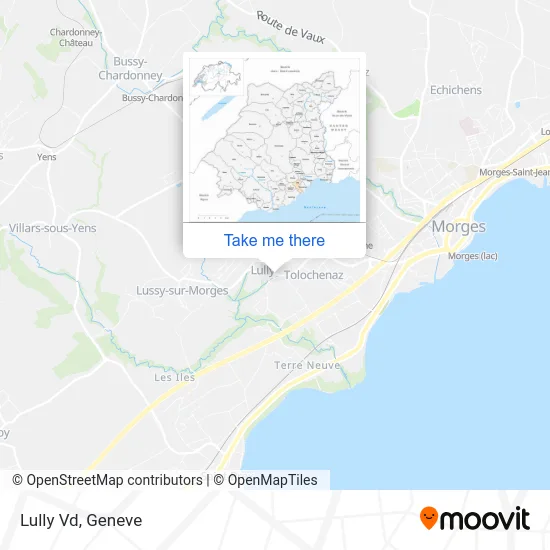 Lully Vd map