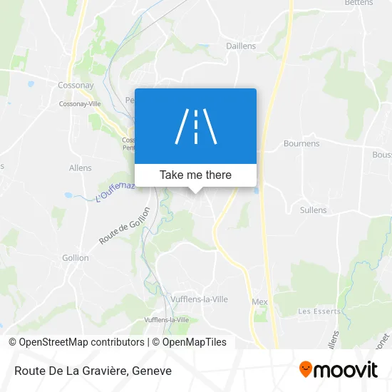 Route De La Gravière plan