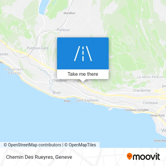 Chemin Des Rueyres map
