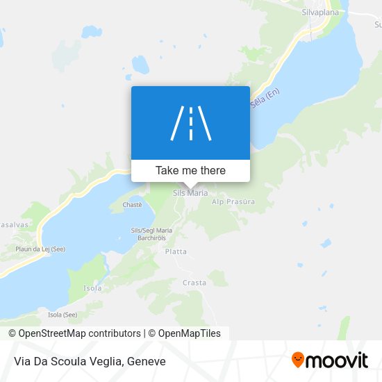 Via Da Scoula Veglia map