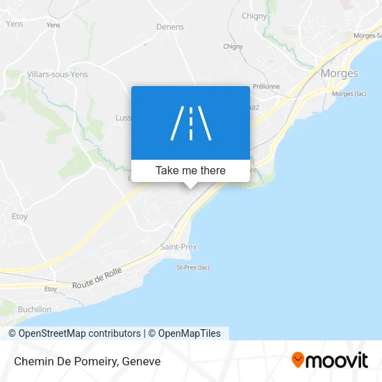 Chemin De Pomeiry map