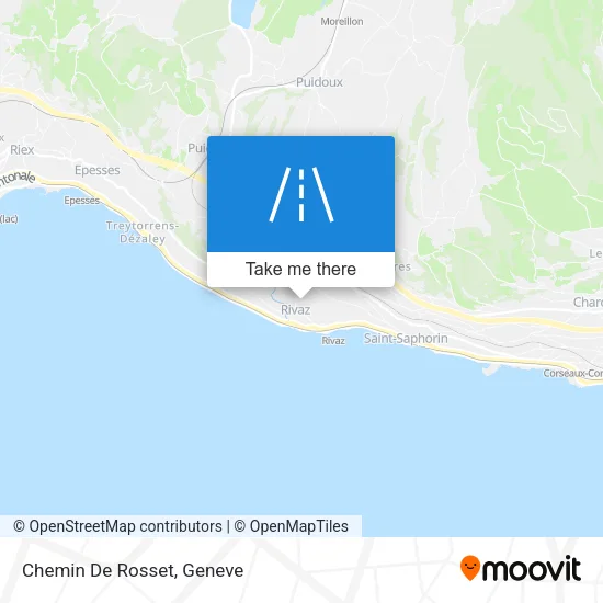 Chemin De Rosset map