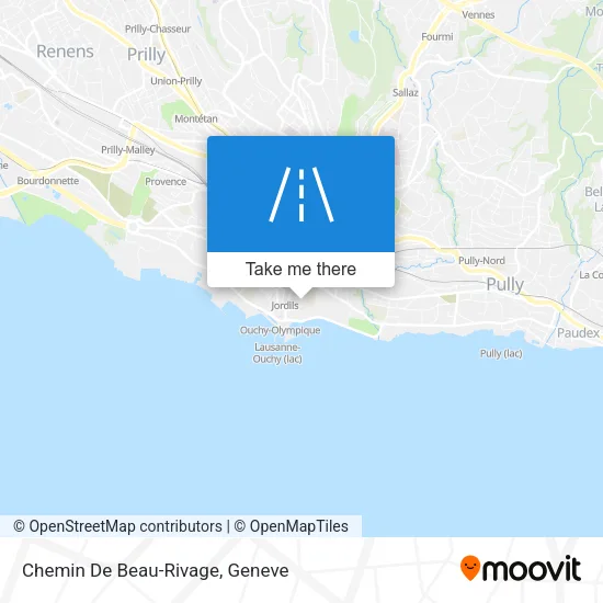 Chemin De Beau-Rivage map