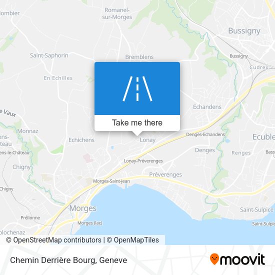 Chemin Derrière Bourg map