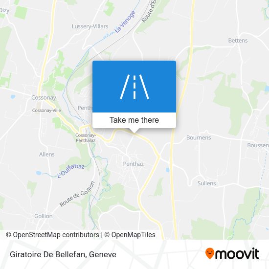 Giratoire De Bellefan map