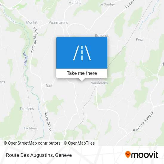 Route Des Augustins map