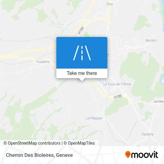 Chemin Des Bioleires map