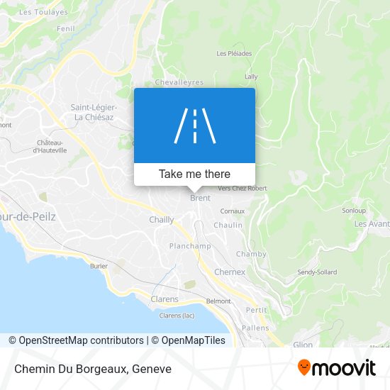 Chemin Du Borgeaux map