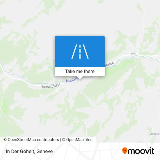 In Der Goheit map