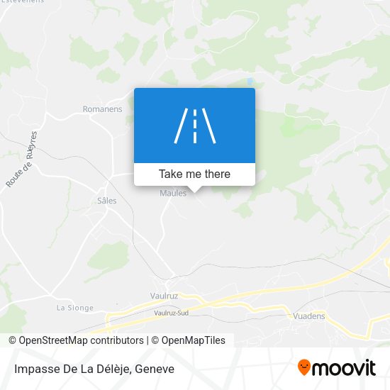 Impasse De La Délèje map