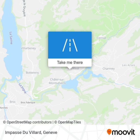 Impasse Du Villard map