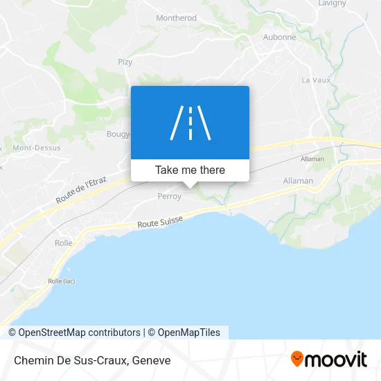 Chemin De Sus-Craux map