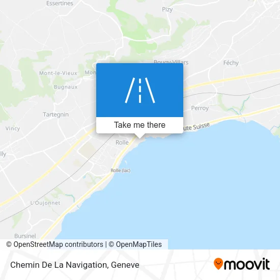 Chemin De La Navigation map
