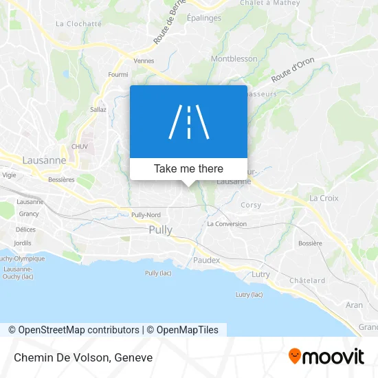 Chemin De Volson map