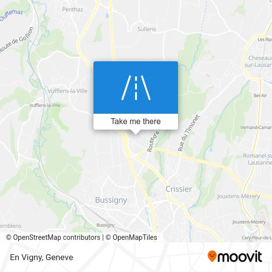 En Vigny map