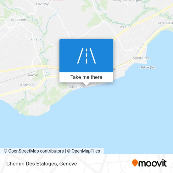 Chemin Des Etaloges map