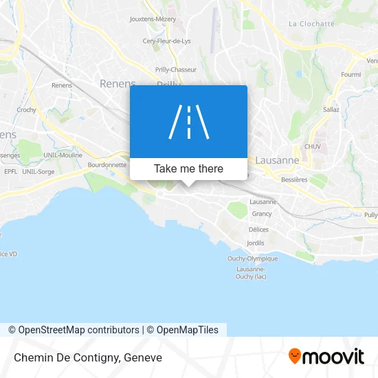 Chemin De Contigny map