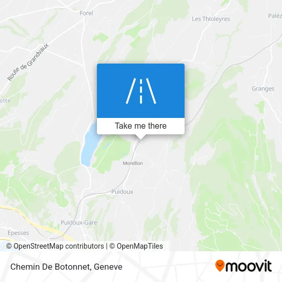Chemin De Botonnet map