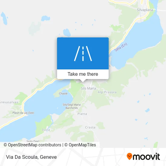 Via Da Scoula map
