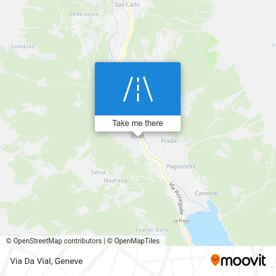 Via Da Vial map