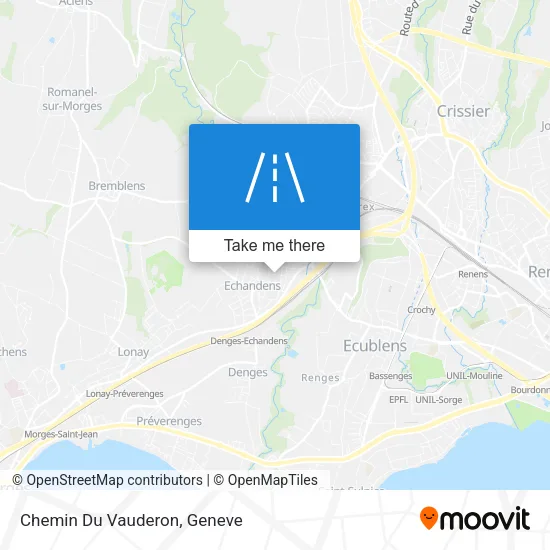 Chemin Du Vauderon map