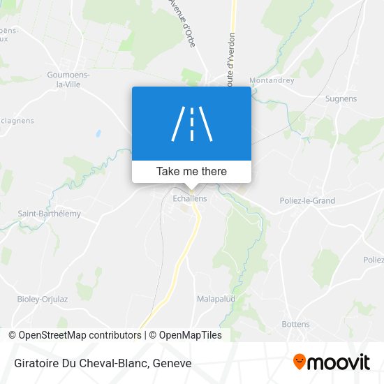 Giratoire Du Cheval-Blanc map
